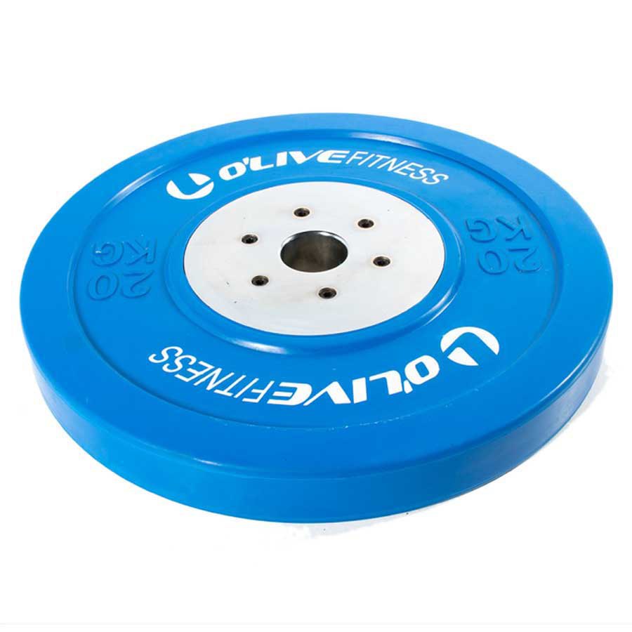 Olive Rubber 20 Kg Plate Blau 20 kg Olive Rubber 20 Kg Plate Blau 20 kg von Olive