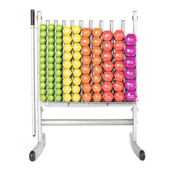 Olive Storage Rack Dumbbells Silber Olive Storage Rack Dumbbells Silber von Olive