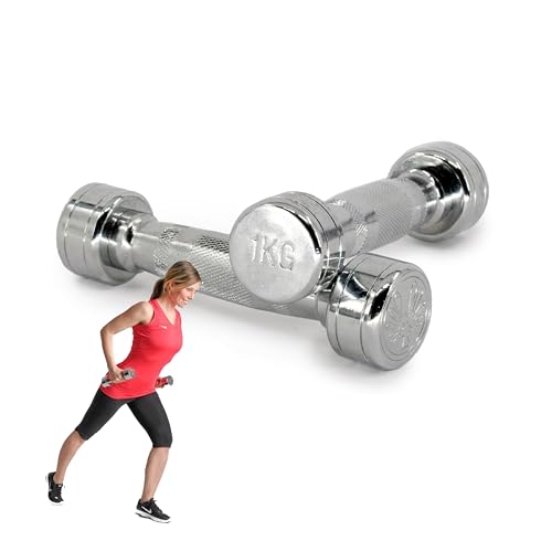 Oliver Chrom Hantel 2 x 1,0 kg Hantelset Kurzhanteln Fitness Aerobic Training Oliver Chrom Hantel 2 x 1,0 kg Hantelset Kurzhanteln Fitness Aerobic Training von Oliver