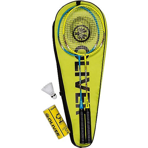 Oliver Damen, Herren Badminton Set Speedpower 850 gelb Einheitsgröße Oliver Damen, Herren Badminton Set Speedpower 850 gelb Einheitsgröße von Oliver