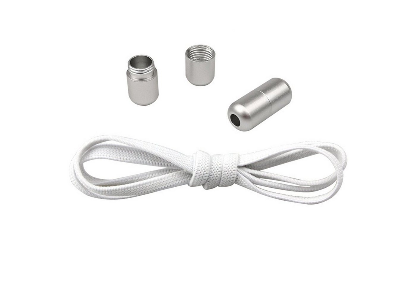Olotos Schnürsenkel ohne Binden elastische Schuhbänder mit Schnellverschluss Metallkapsel, für Sneaker, Laufschuhe, Sporschuhe Olotos Schnürsenkel ohne Binden elastische Schuhbänder mit Schnellverschluss Metallkapsel, für Sneaker, Laufschuhe, Sporschuhe von Olotos
