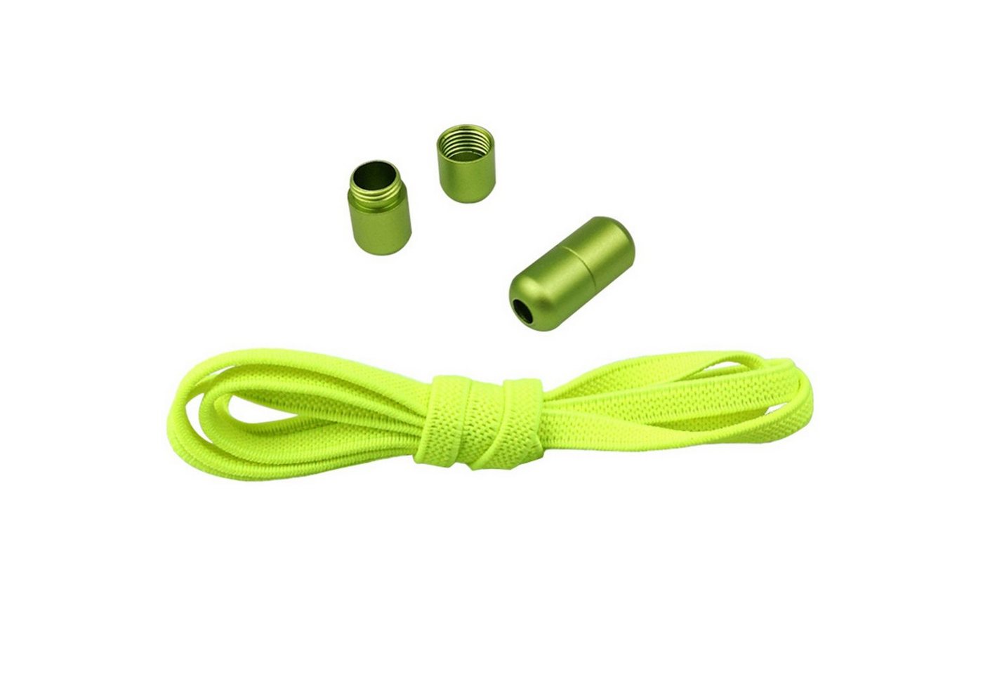 Olotos Schnürsenkel ohne Binden elastische Schuhbänder mit Schnellverschluss Metallkapsel, für Sneaker, Laufschuhe, Sporschuhe Olotos Schnürsenkel ohne Binden elastische Schuhbänder mit Schnellverschluss Metallkapsel, für Sneaker, Laufschuhe, Sporschuhe von Olotos