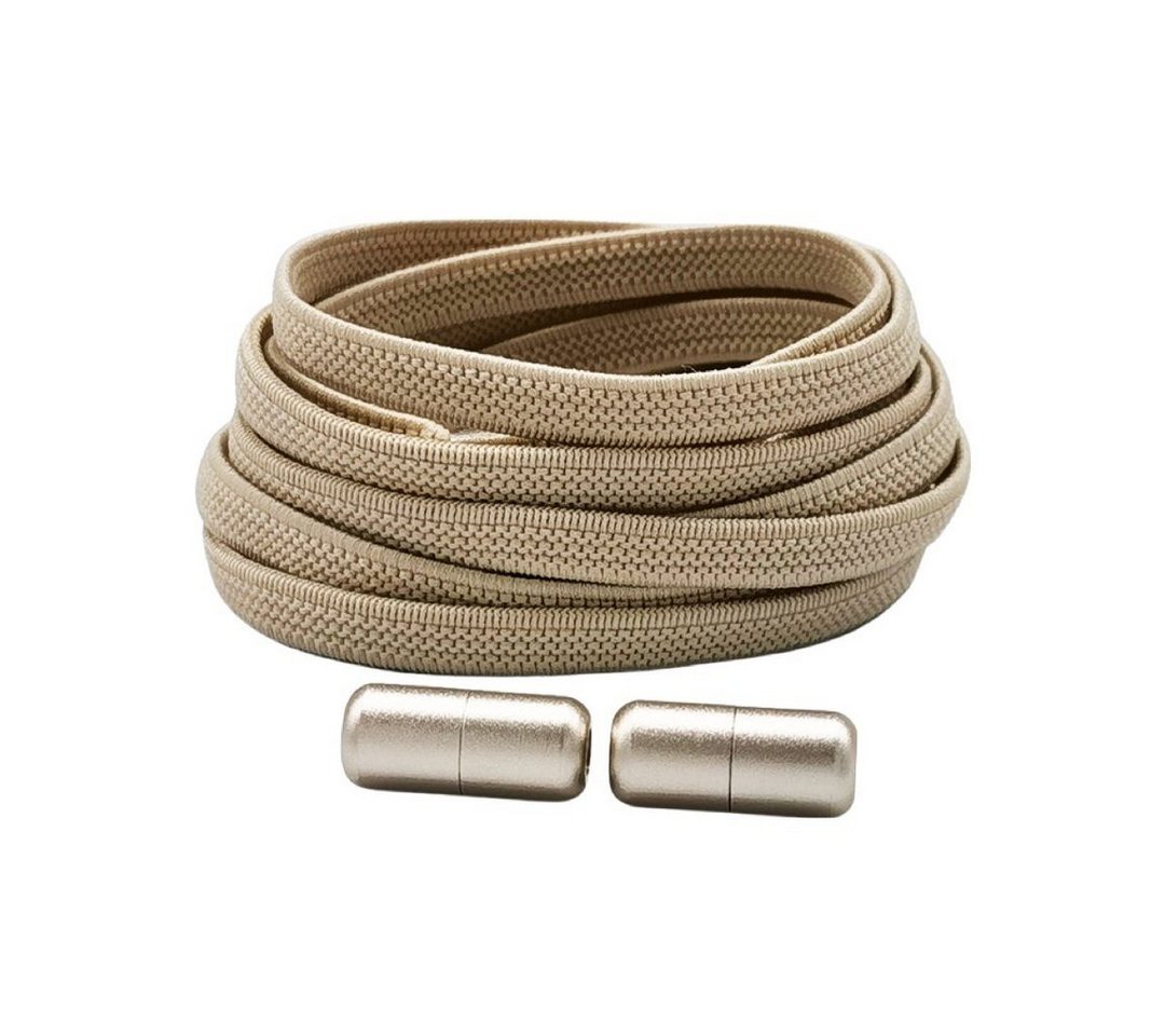 Olotos Schnürsenkel ohne Binden elastische Schuhbänder mit Schnellverschluss Metallkapsel, für Sneaker, Laufschuhe, Sporschuhe Olotos Schnürsenkel ohne Binden elastische Schuhbänder mit Schnellverschluss Metallkapsel, für Sneaker, Laufschuhe, Sporschuhe von Olotos