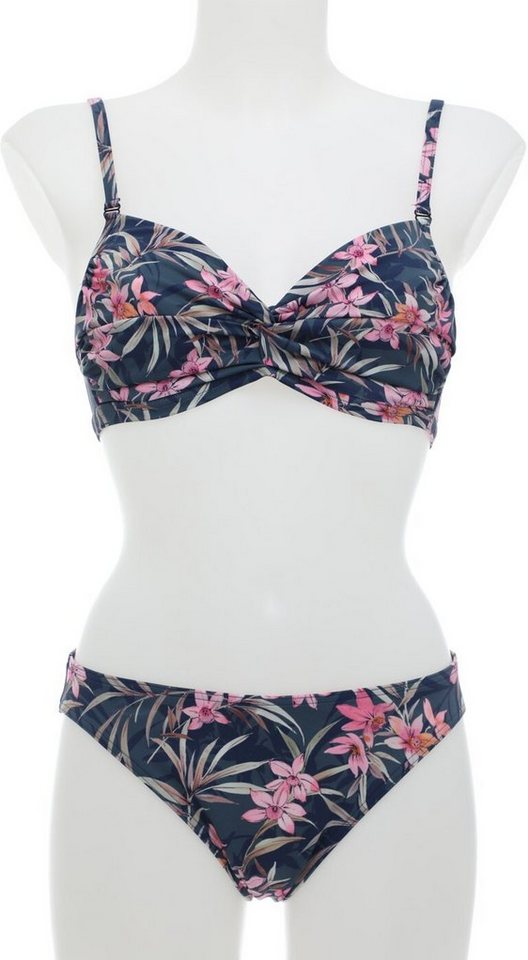 Olympia Triangel-Bikini Damen Bikini - nachtblau/pink Olympia Triangel-Bikini Damen Bikini - nachtblau/pink von Olympia