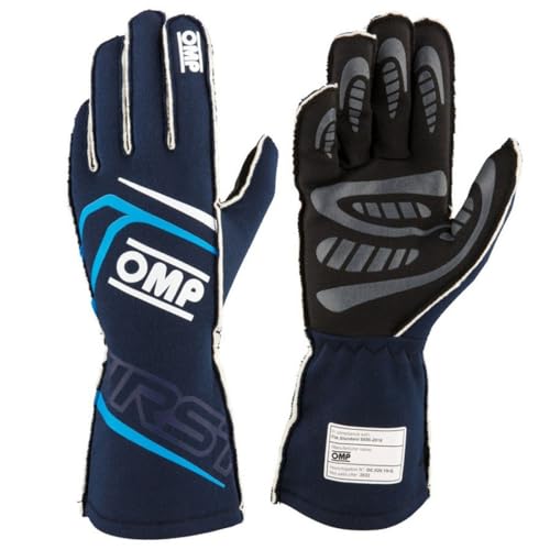 Ompracing Omp First FIA 8856-2018 Handschuhe, Marineblau/Cyan, Größe XL, Schwarz Ompracing Omp First FIA 8856-2018 Handschuhe, Marineblau/Cyan, Größe XL, Schwarz von Ompracing