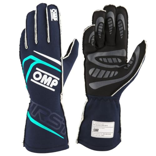 Ompracing Omp First FIA 8856-2018 Handschuhe, Marineblau/Tiffany, Größe S Ompracing Omp First FIA 8856-2018 Handschuhe, Marineblau/Tiffany, Größe S von Ompracing
