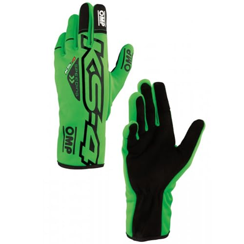 Ompracing Omp Kart KS-4 Handschuhe, Neongrün/Schwarz, Größe M Ompracing Omp Kart KS-4 Handschuhe, Neongrün/Schwarz, Größe M von Ompracing