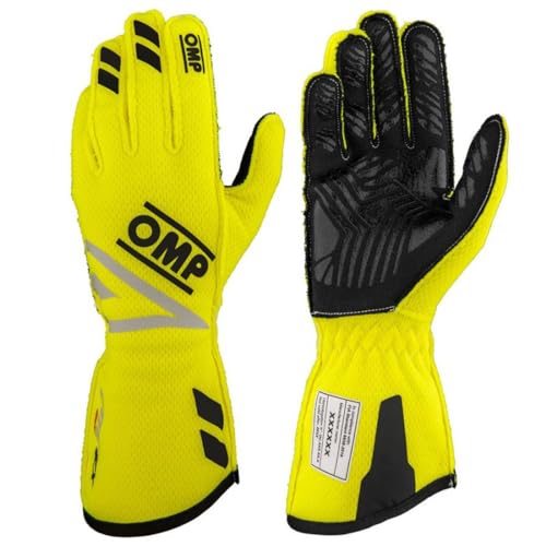 Ompracing Omp One Evo Fx FIA 8856-2018 Handschuhe, Neongelb, Größe M von Ompracing