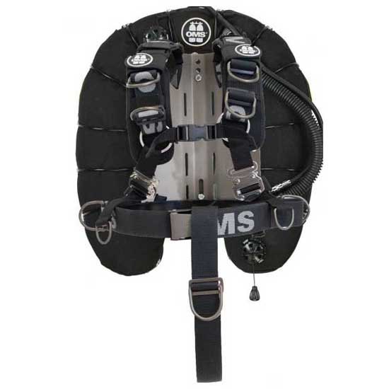 Oms Al Comfort Harness Iii Signature With Deep Ocean Wing 60 Lbs Wing Rot von Oms