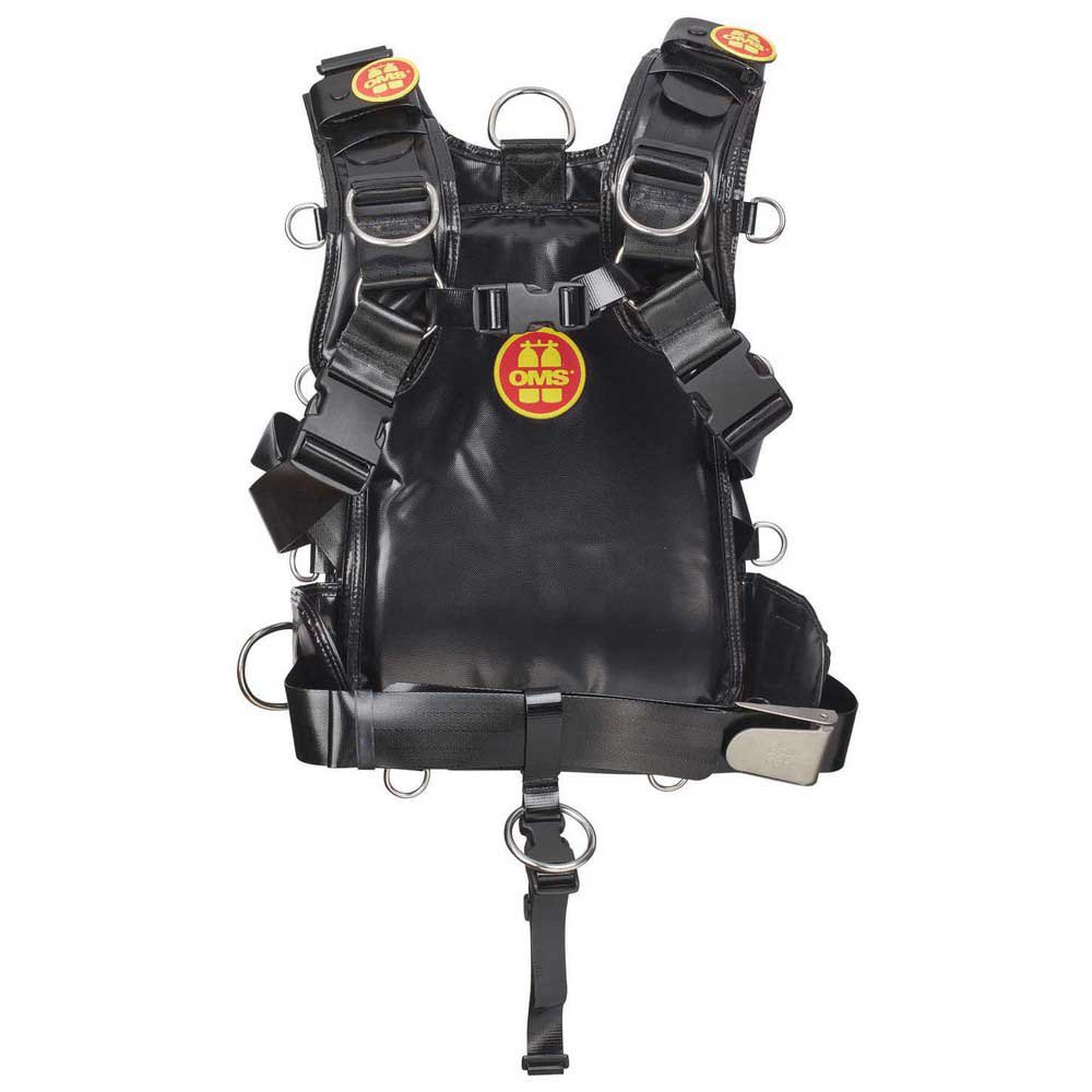 Oms Iq Chemical Resistant Backpack Harness Schwarz M-L von Oms