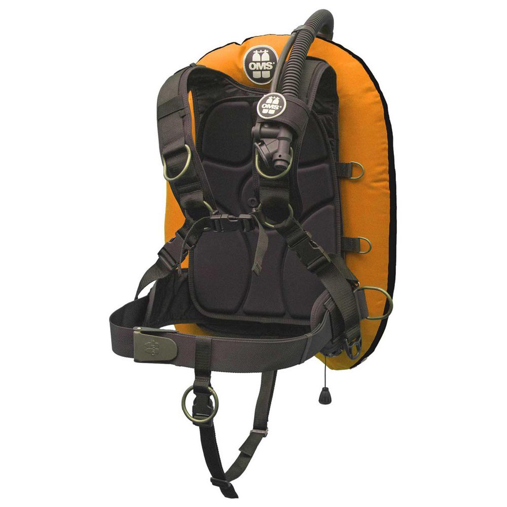 Oms Iq Lite With Performance Mono Wing 32 Lbs Bcd Orange,Schwarz XS von Oms