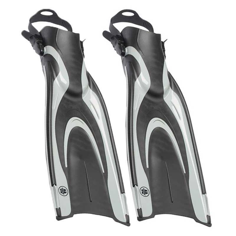 Oms Reefstream Diving Fins Grau M von Oms