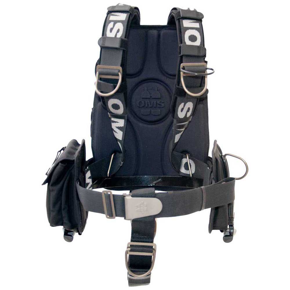 Oms Smartstream Signature System With Stainless Steel Backplate Pack Gurtzeug Oms Smartstream Signature System With Stainless Steel Backplate Pack Gurtzeug von Oms