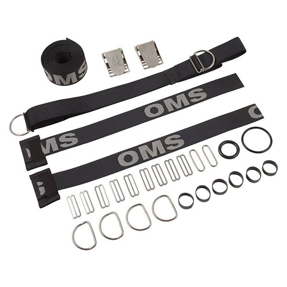 Oms Aluminium Smartstream-g Webbing Mit Hardware Und Schrittgurt-set Oms Aluminium Smartstream-g Webbing Mit Hardware Und Schrittgurt-set von Oms