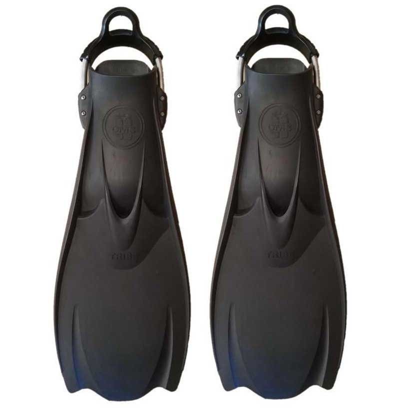 Oms Tribe Diving Fins Schwarz 2XL von Oms