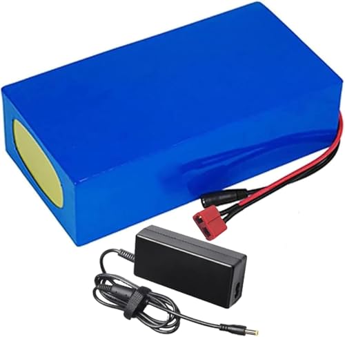 36V 10AH 15AH 18AН Ebike Batterie,36V Fahrrad Li-Ionen-Akkupack Wasserdichter PVC-Akku Ersatz Batterie Mit Ladegerät Für 200W 350W 400W 500W 600W 750W 800W Motor 36V18AH,T von OmurgA