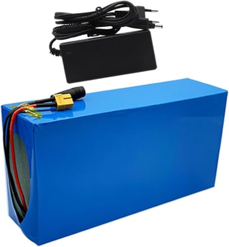 52V 8AH 10AH 12AH 15AH 18AH Fahrrad Li-Ionen-Akkupack, 52V Ebike Batterie Wasserdichter PVC-Akku Mit Ladegerät for 200W 500W 800W 1000W Elektrofahrräder Elektroroller 52V15AH,XT60 von OmurgA