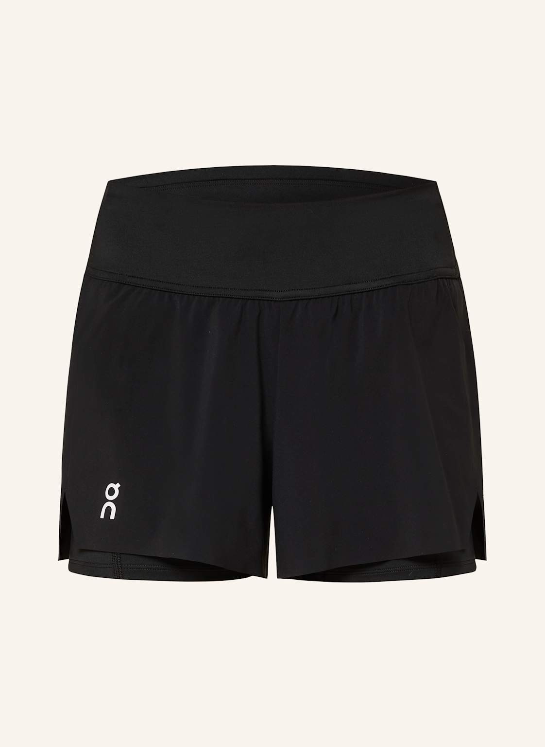 On 2-In-1-Tennisshorts Court schwarz On 2-In-1-Tennisshorts Court schwarz von On