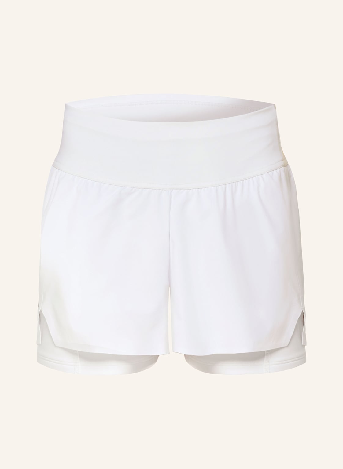 On 2-In-1-Tennisshorts Court weiss von On