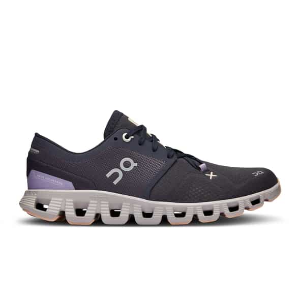 On Cloud X 3 Damen Laufschuhe (Anthrazit 8 US, 39 EU) Laufschuhe von On