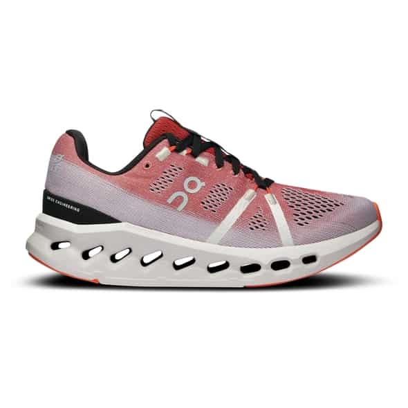 On Cloudsurfer w Damen Laufschuhe (Hellrot 7 US, 38 EU) Laufschuhe von On