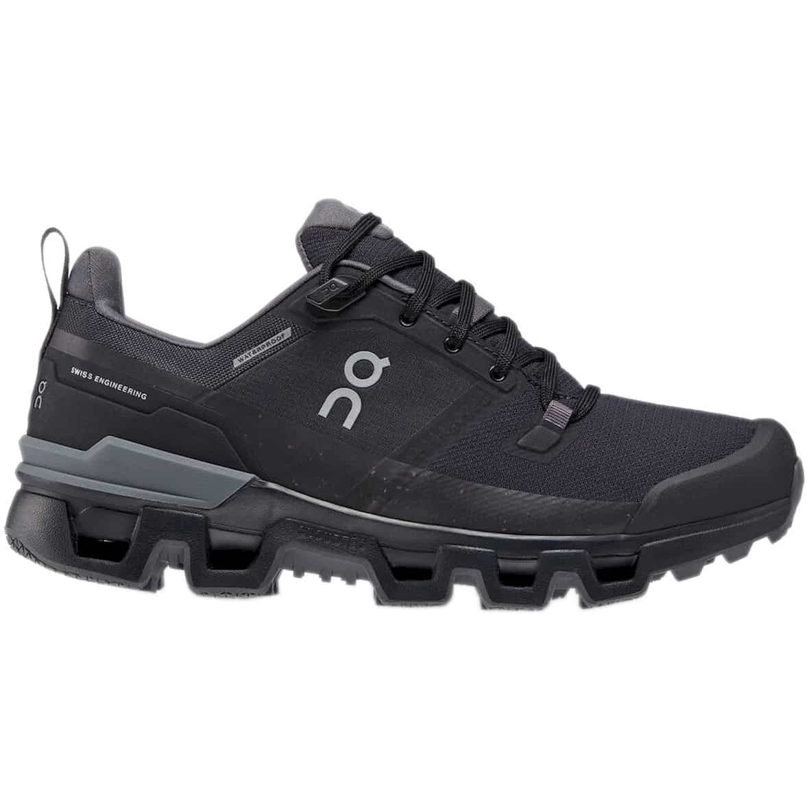 On Cloudwander Waterproof w Damen Multifunktionsschuhe (Schwarz 11 US, 43 EU)  Typ A (Halbschuhe) Multifunktionsschuhe von On