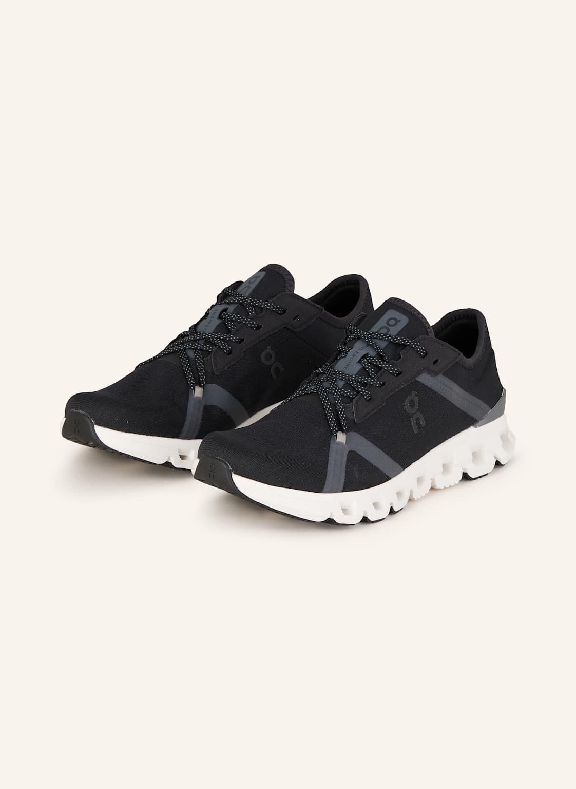 On Fitnessschuhe Cloud x4 Ad schwarz On Fitnessschuhe Cloud x4 Ad schwarz von On