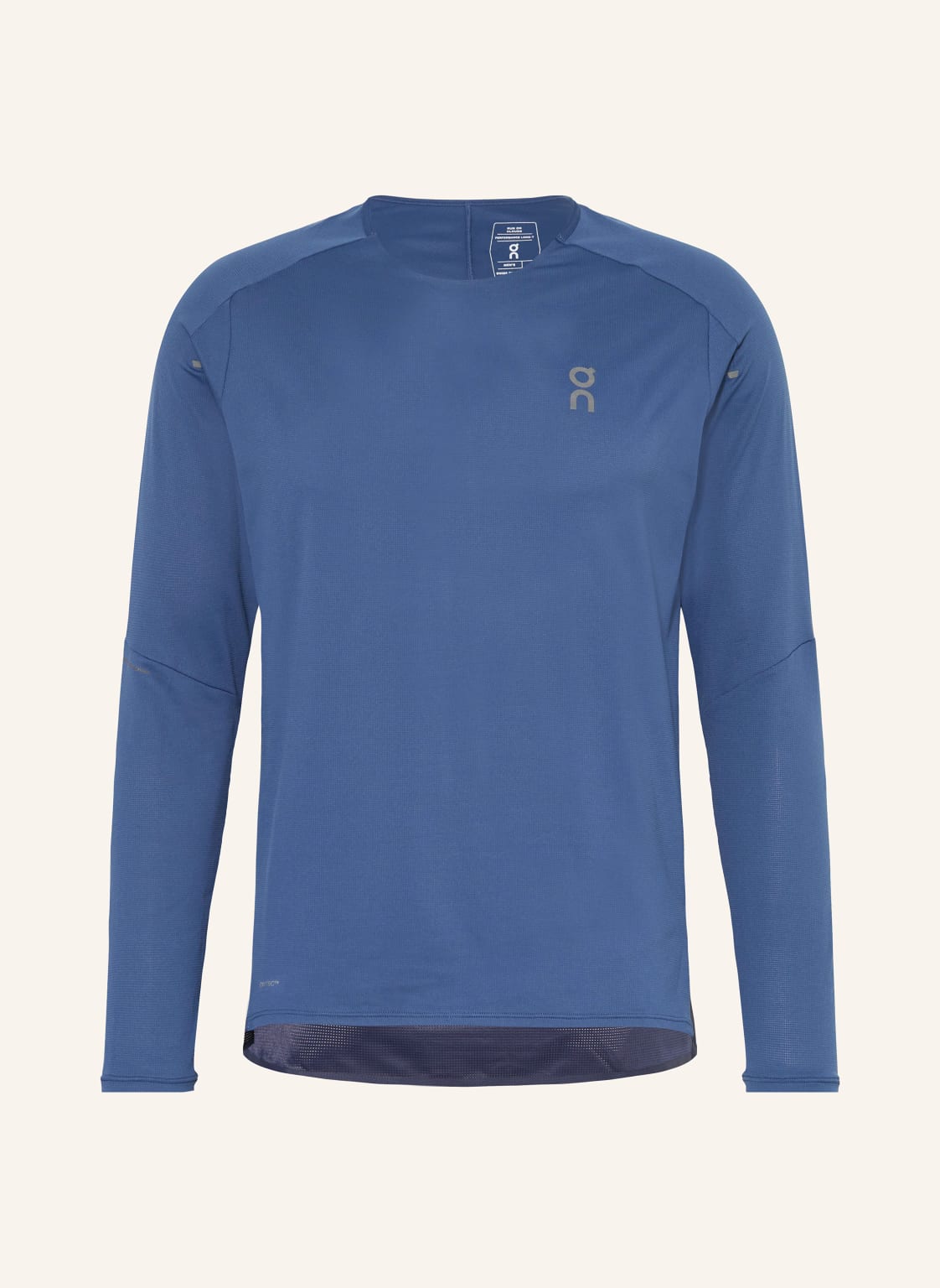 On Laufshirt Performance Long-T blau von On