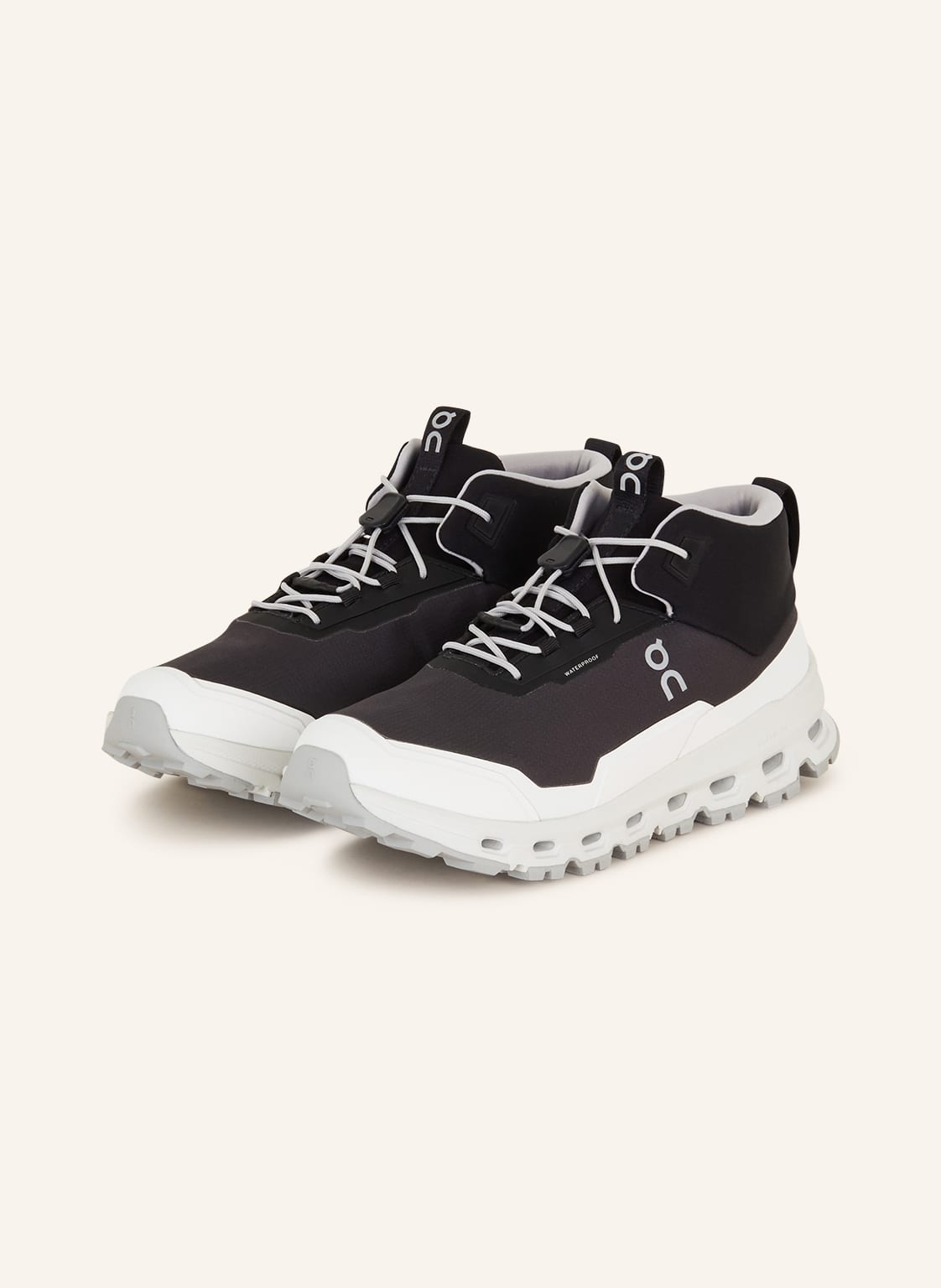 On Sneaker Cloudhero Mid Waterproof schwarz von On