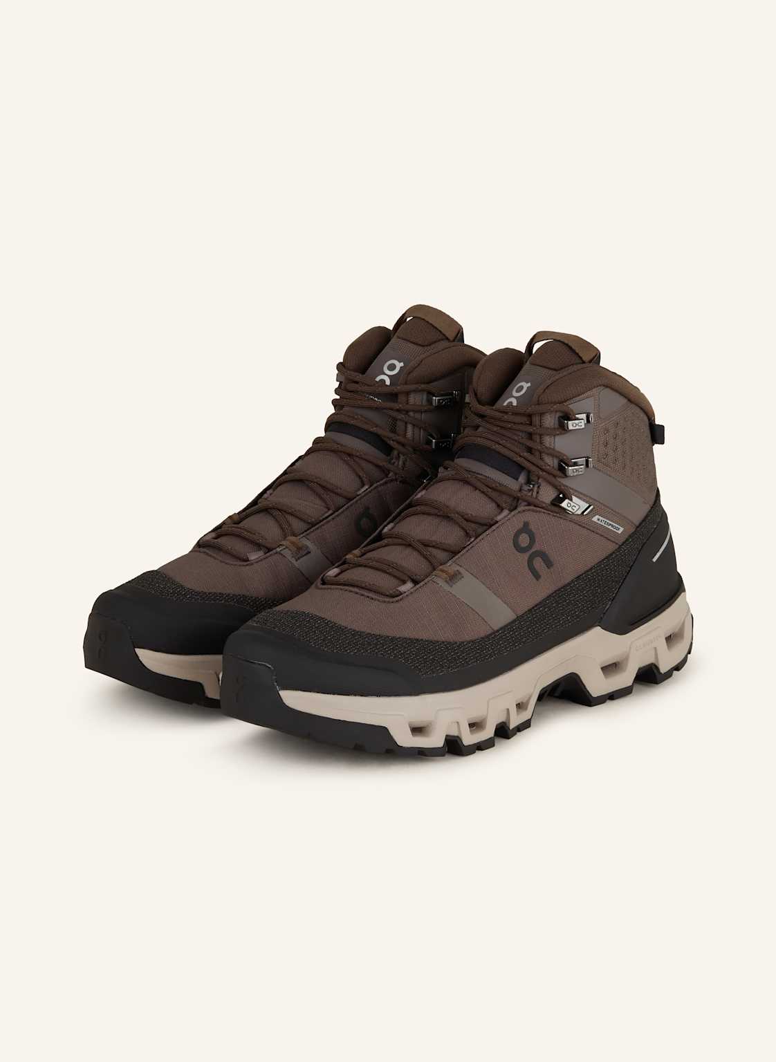 On Trekkingschuhe Cloudrock Trek Wp braun von On