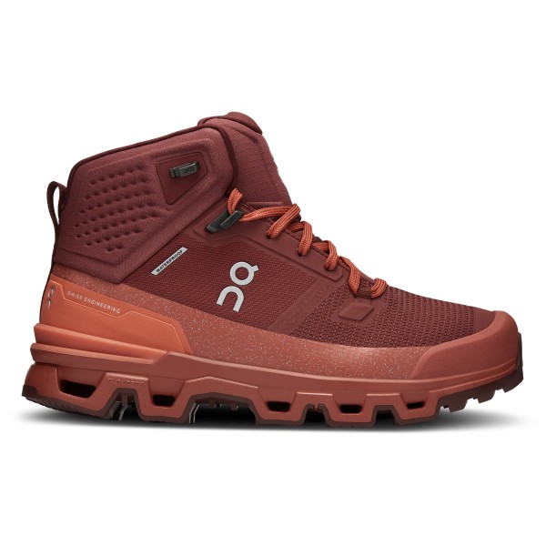 On - Women's Cloudrock 2 Waterproof - Wanderschuhe Gr 39 rot/braun von On