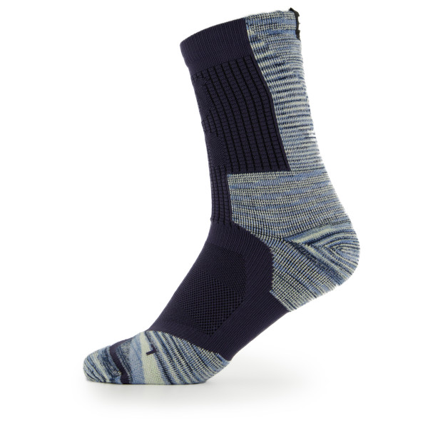 On - Women's Explorer Merino Sock - Wandersocken Gr L grau/blau von On