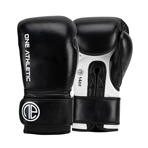 One Athletic Undisputed Mk I Lederriemen-Handschuh, 473 g, Schwarz One Athletic Undisputed Mk I Lederriemen-Handschuh, 473 g, Schwarz von One Athletic