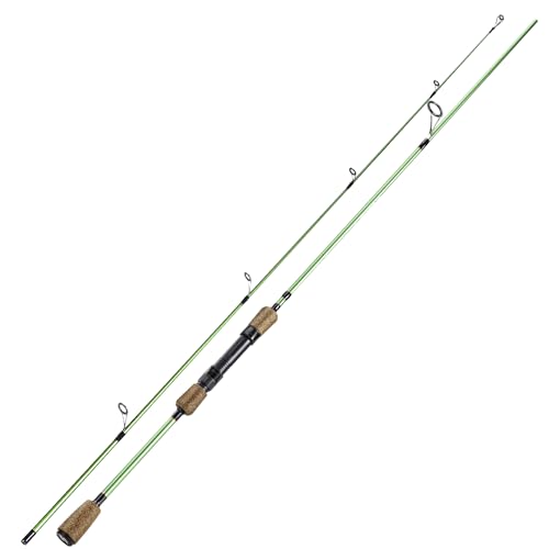 One Bass Angelruten – 30 Tonnen Kohlefaser-Rohlinge Spinnruten, 2-teilige Ruten mit Gummikorkgriff, Spinning, 2,1 m One Bass Angelruten – 30 Tonnen Kohlefaser-Rohlinge Spinnruten, 2-teilige Ruten mit Gummikorkgriff, Spinning, 2,1 m von One Bass