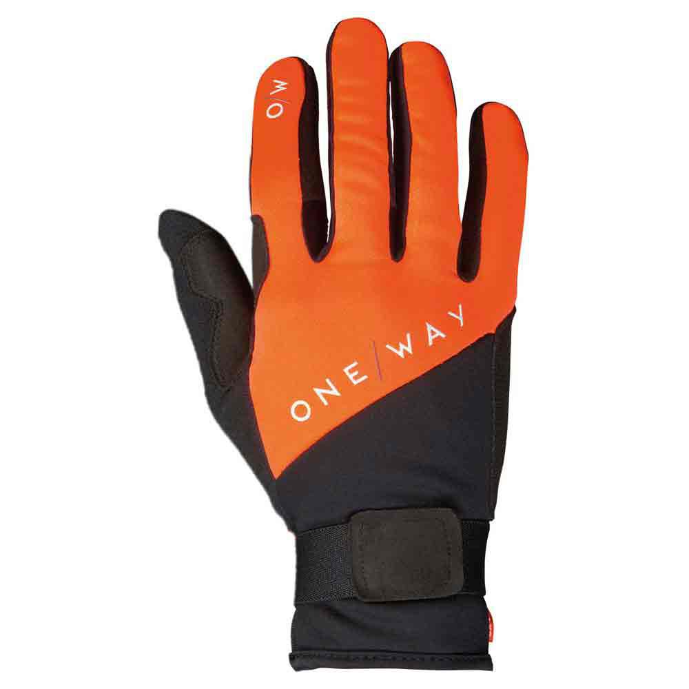 One Way Xc World Cup Gloves Orange,Schwarz 6 Mann von One Way