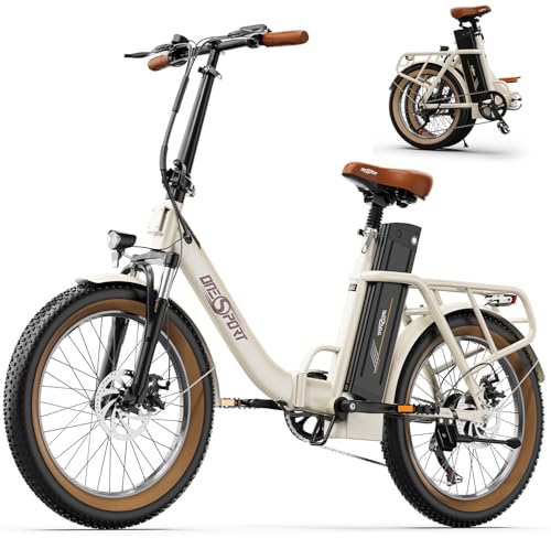 Onesport OT16-2 Klapprad E-Bike, E Bike 20 Zoll mit 250W Motor und 48V 17Ah Abnehmbaren Akku, Geschwindigkeit 25km/H, LCD-Display und Bluetooth Connect, Fahrrad Elektro Für Stadtpendler von OneSportWay