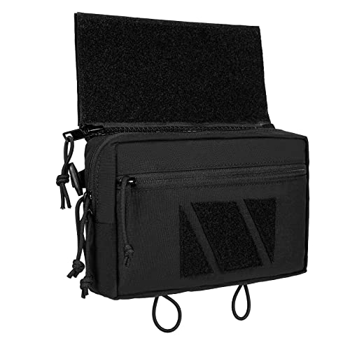 OneTigris Drop Down Pouch, PLUS1S Dump IFAK Pouch, Organizer Fronttasche für Taktische Weste Plattenträger, Erste Hilfe Tasche für Camping Auto Airsoft Rucksack OneTigris Drop Down Pouch, PLUS1S Dump IFAK Pouch, Organizer Fronttasche für Taktische Weste Plattenträger, Erste Hilfe Tasche für Camping Auto Airsoft Rucksack von OneTigris