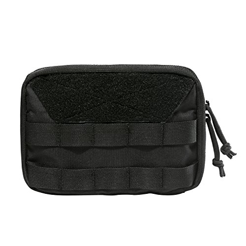 OneTigris Molle EDC Tasche, 500D Cordura Nylon Militäry Werkzeugtasche Taktische Zubehörtasche für Gadget-Dienstprogramm |MEHRWEG Verpackung Schwarz von OneTigris