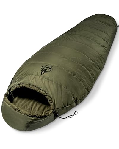 OneTigris Schlafsack Outdoor kleines Packmaß 3 Jahreszeiten 8 °C -15 °C Mumienschlafsack Ultraleicht kompakt für Camping, Reisen, Wandern(210 cm x 84 cm) von OneTigris