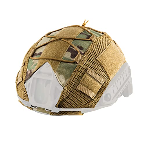 OneTigris Taktischer Helmüberzug Helm Abdeckung Fast Helmbezug für Ballistic Fast Helm in Größe L & Fast PJ Helm in Größe L/XL, Version 1,0 von OneTigris