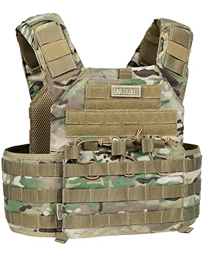 OneTigris Unisex – Erwachsene Plattenträger Doom Version 2,0 Taktische Plate Carrier PLPC Airsoft Weste, MC, für CS Paintball Softair Polizei OneTigris Unisex – Erwachsene Plattenträger Doom Version 2,0 Taktische Plate Carrier PLPC Airsoft Weste, MC, für CS Paintball Softair Polizei von OneTigris