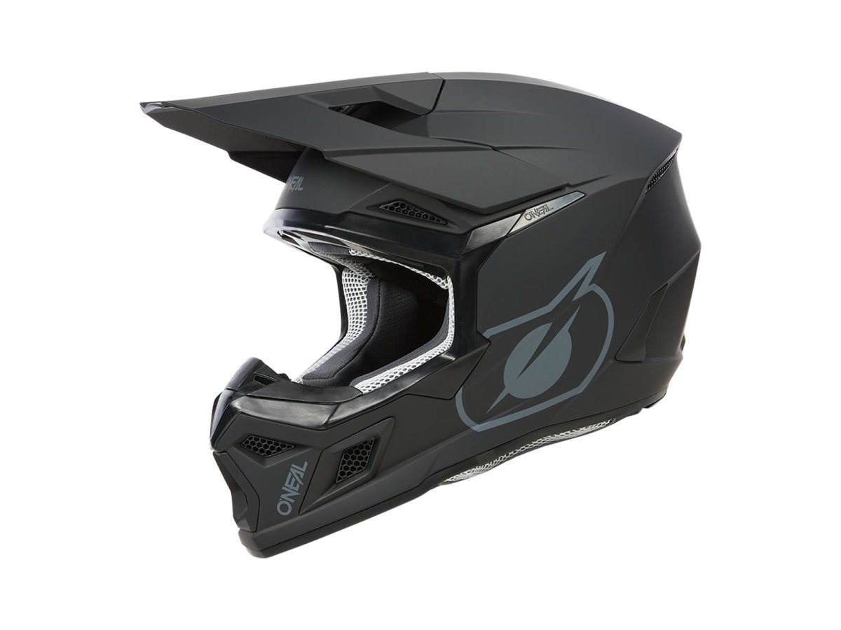 Oneal 3SRS Helm SOLID Schwarz von Oneal