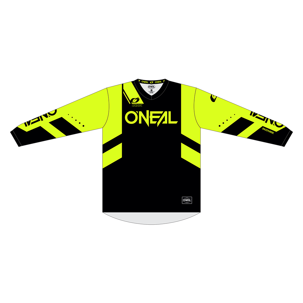 Oneal ELEMENT Jersey RACEWEAR schwarz/neongelb von Oneal