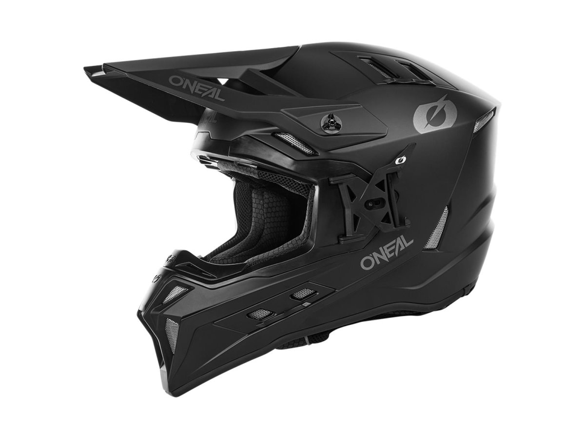 Oneal EX-SRS Helm SOLID Schwarz von Oneal