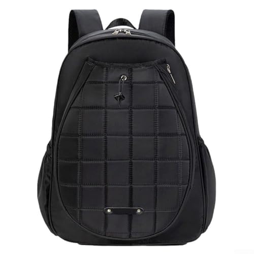 Oniissy Tennisschläger-Rucksack, Paddel-Aufbewahrungstasche für Pickleball, Badminton, Tennisschläger, Schläger, Paddel, Aufbewahrungstasche, Tennisschläger, Rucksack (schwarz) von Oniissy