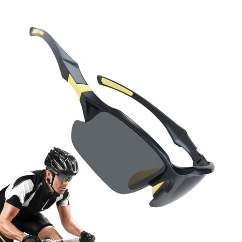 Onkujlpst Sport-Sonnenbrillen, Fahrrad-Sonnenbrillen | Trendige coole Laufsonnenbrille für Damen - Outdoor-Sonnenschutz für Herren und Damen, Beachvolleyball-Sonnenbrille von Onkujlpst