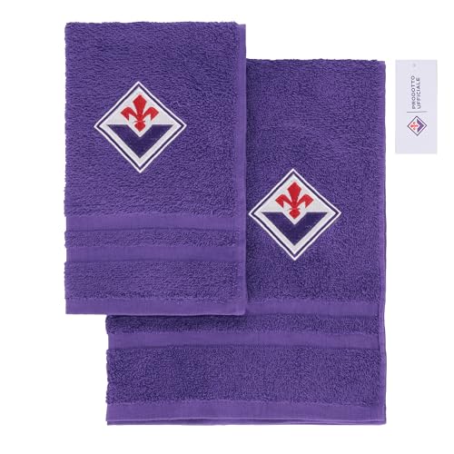 Only4fan ACF Fiorentina Handtuch-Set, 2 Stück Only4fan ACF Fiorentina Handtuch-Set, 2 Stück von Only4fan
