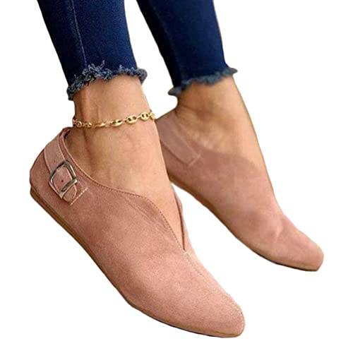 Onsoyours Ballettschuhe Spitzenschuhe Damen Sandaletten Spitz Zehenabsatz Flache Schuhe Klassische Mokassins Atmungsaktiv Freizeit Loafers Flache Fahren Halbschuhe A Rosa 38 EU Onsoyours Ballettschuhe Spitzenschuhe Damen Sandaletten Spitz Zehenabsatz Flache Schuhe Klassische Mokassins Atmungsaktiv Freizeit Loafers Flache Fahren Halbschuhe A Rosa 38 EU von Onsoyours