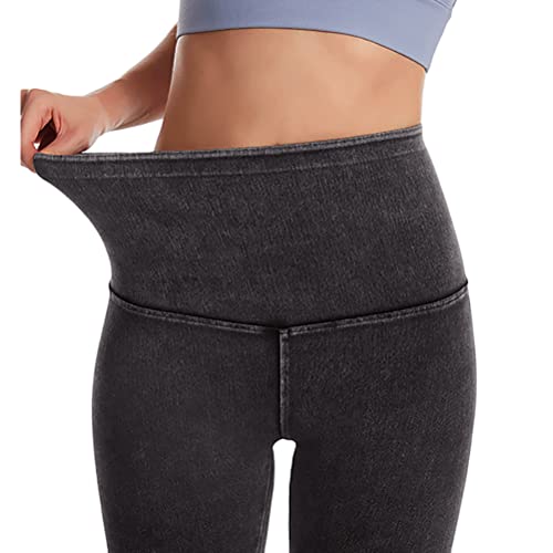 Onsoyours Damen Leggings Jeans-Look High Waist Jeggings Stretch Jeans Hose Blickdicht Einfarbig Yogahose Kompressions Fitnesshose für Gym Laufen Fitness F Dunkelgrau XS Onsoyours Damen Leggings Jeans-Look High Waist Jeggings Stretch Jeans Hose Blickdicht Einfarbig Yogahose Kompressions Fitnesshose für Gym Laufen Fitness F Dunkelgrau XS von Onsoyours