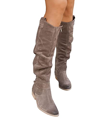 Onsoyours Damen Mode Overknee Stiefel Warme Elegante Seite Zipper Herbst Winter Langschaft Boots mit Blockabsatz D Kaffee 40 EU Onsoyours Damen Mode Overknee Stiefel Warme Elegante Seite Zipper Herbst Winter Langschaft Boots mit Blockabsatz D Kaffee 40 EU von Onsoyours